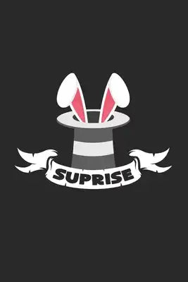 Suprise: 6x9 RabbitBunny - grid - squared paper - notebook - notes