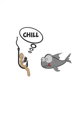Chill: Monatsplaner, Termin-Kalender für Angler & Angel Fans - Geschenk-Idee - A5 - 120 Seiten
