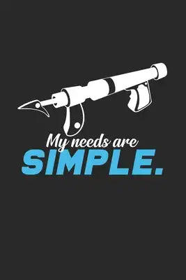 My needs are simple: 6x9 Spearfishing - dotgrid - dot grid paper - notebook - notes
