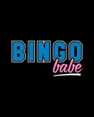 Bingo Babe: Score Sheet Record Keeper Notebook - Gift for Women Players