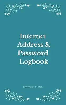 Password Book: Size: 5" x 8" Keep your usernames, social info, passwords, web addresses and security question in one easy & organized