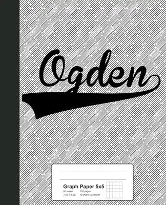 Graph Paper 5x5: OGDEN Notebook