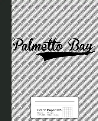 Graph Paper 5x5: PALMETTO BAY Notebook