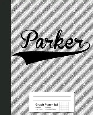 Graph Paper 5x5: PARKER Notebook