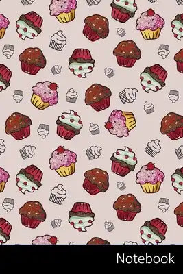 Notebook: Kuchen, Kuchen, Kuchen, Dessert Notizbuch / Tagebuch / Schreibheft / Notizen - 6 x 9 Zoll (15,24 x 22,86 cm), 150 Seit
