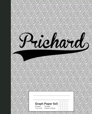 Graph Paper 5x5: PRICHARD Notebook