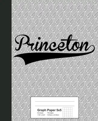 Graph Paper 5x5: PRINCETON Notebook