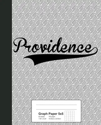 Graph Paper 5x5: PROVIDENCE Notebook