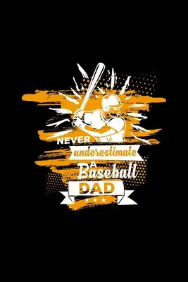 Baseball dad: 6x9 baseball - dotgrid - dot grid paper - notebook - notes