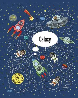 Reading Log: Middle school reading logs Elementary reading log Softback Size 8 x 10 inch "Calaxy" Reading log for middle school 100