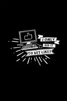 I only did it to get likes: 6x9 blogging - dotgrid - dot grid paper - notebook - notes