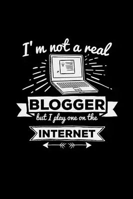 Blogger internet: 6x9 blogging - grid - squared paper - notebook - notes