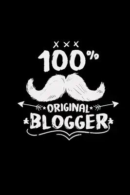 100% original blogger: 6x9 blogging - grid - squared paper - notebook - notes