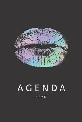 agenda 2020: linda agenda 2020, desde 1 de enero al 31 de diciembre para estar organizada es un regalo ideal para hacer.tamaño 6 in