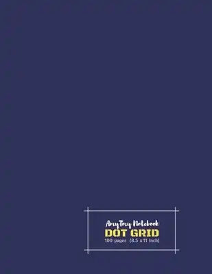 Dot Grid Notebook - AmyTmy Notebook - 8.5 x 11 inch - 100 pages
