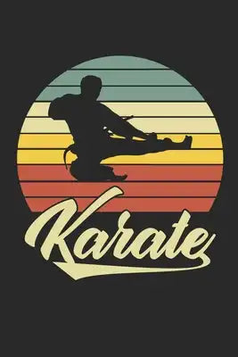 Karate: Notebook/Diary/Organizer/120 checked pages/ 6x9 inch