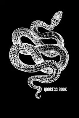 Address Book: Snake - Phone & contact book -All contacts at a glance - 120 pages in alphabetical order / size 6x9 (A5)