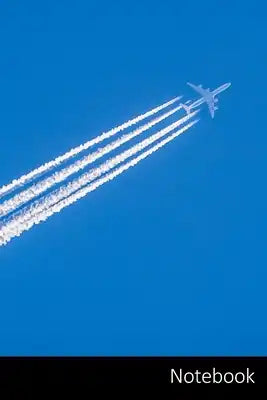 Notebook: ノート飛行機、パイロットのたә