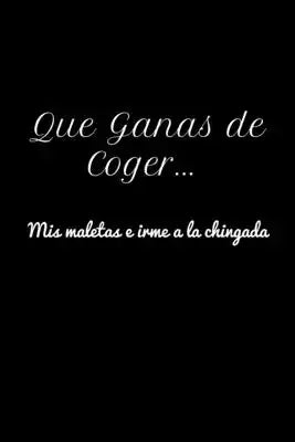 Que ganas de Coger... Mis maletas e Irme a la chingada: Funny Spanish Quotes Notebook. Sarcastic Humor Gag Gift. Libretas de Apuntes Para Mujeres