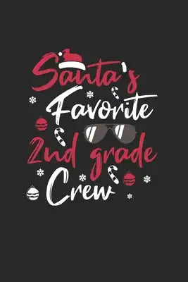 Christmas Fave 2nd Grade Notebook: Notebook / 6x9 Zoll / 120 ruled Pages