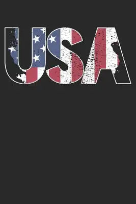 Gift Notebook: USA 6x9 Dot Grid 120 Pages