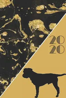 2020: 2020 Sunday Start Monthly Calendar and Organizer - Border Terrier Gift for Women