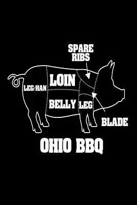 Ohio BBQ: Funny OH Home State Barbecue Lover Gift Notebook