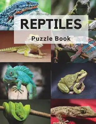 Reptiles Puzzle Book: Word Search, Activity Book, Games for Kids Ages 9-11