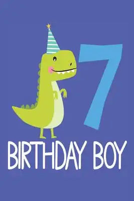 7 Birthday Boy: T-Rex Dinosaur 7th Birthday Sketch & Write Boys Activity Book