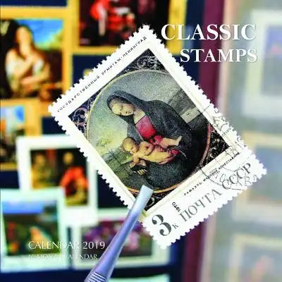 Classic Stamps Calendar 2019: 16 Month Calendar