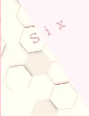 Six: Alternating Large and Small Hexagon Graph Paper Notebook