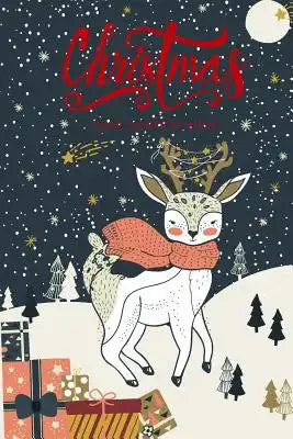 Christmas Card Address Book: Cute Deer Cover, A Six-Year Card List Tracker for Holiday Christmas Cards You Send and Receive, Christmas Card Record