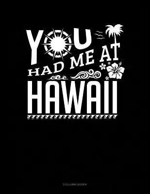 You Had Me at Hawaii: 3 Column Ledger
