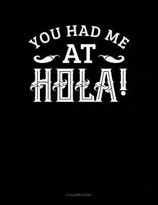 You Had Me at Hola: 3 Column Ledger