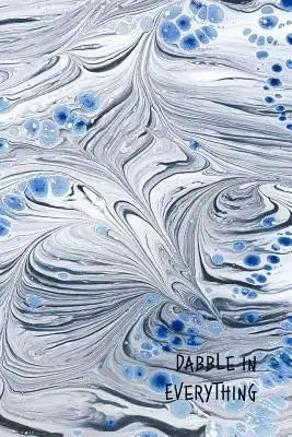 Dabble in Everything: 6x9 Inch Numbered Page Notebook, 200-Page, Marble Cover
