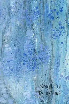 Dabble in Everything: 6x9 Inch Numbered Page Notebook, 200-Page, Marble Cover