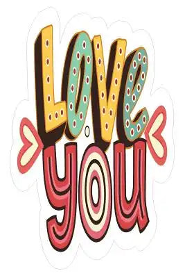 Love You: 6x9 College Ruled Line Paper 150 Pages