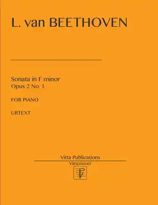Sonata in F minor, op. 2 no. 1: Urtext