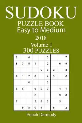300 Easy to Medium Sudoku Puzzle Book