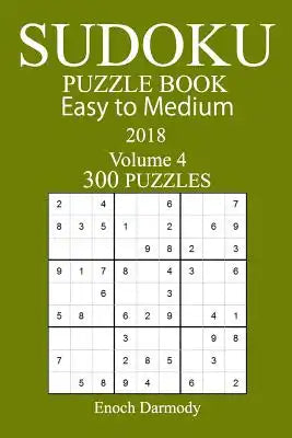 300 Easy to Medium Sudoku Puzzle Book