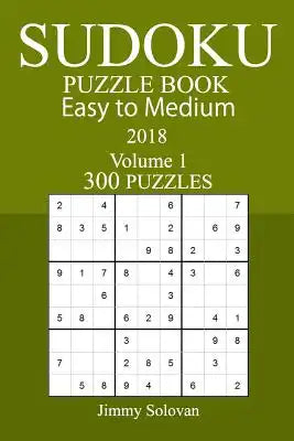 300 Easy to Medium Sudoku Puzzle Book