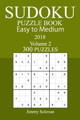 300 Easy to Medium Sudoku Puzzle Book