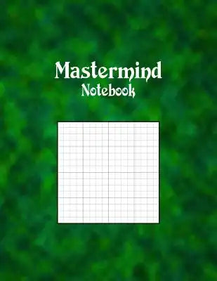 Mastermind Notebook: 1/4" Cross Section Graph Ruled, 144 Pages