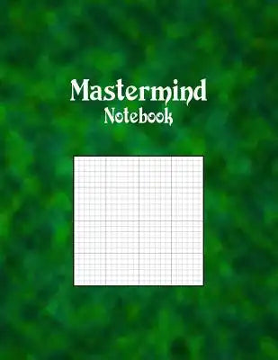 Mastermind Notebook: 1/6" Cross Section Graph Ruled, 144 Pages