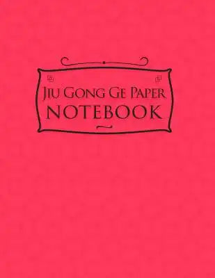 Jiu Gong Ge Paper Notebook: Chinese Writing Practice Book, Traditional Chinese Writing - Pink Cover