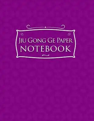 Jiu Gong Ge Paper Notebook: Chinese Writing Practice Book For Children, Practice Pages - Purple Cover