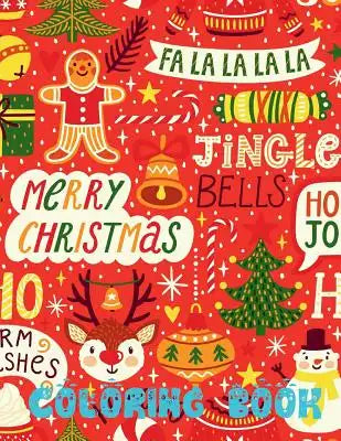 Merry Christmas Coloring Book: ❄ Coloring Book Jumbo Children Christmas Book Girls Coloring Book Coloring Book 1 ❄