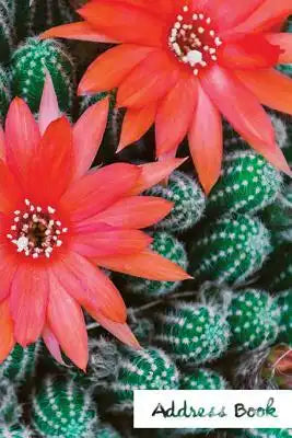 Address Book.: (Flower Edition Vol. B50) Glossy And Soft Cover, Large Print, Font, 6" x 9" For Contacts, Addresses, Phone Numbers, Em