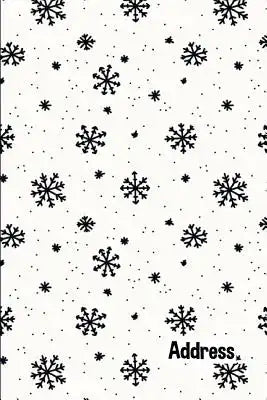 Address.: Address Book. (Christmas Edition Vol. 26) Glossy And Soft Cover, Large Print, Font, 6" x 9" For Contacts, Addresses, P