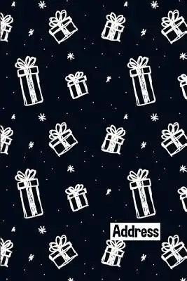 Address.: Address Book. (Christmas Edition Vol. 27) Glossy And Soft Cover, Large Print, Font, 6" x 9" For Contacts, Addresses, P